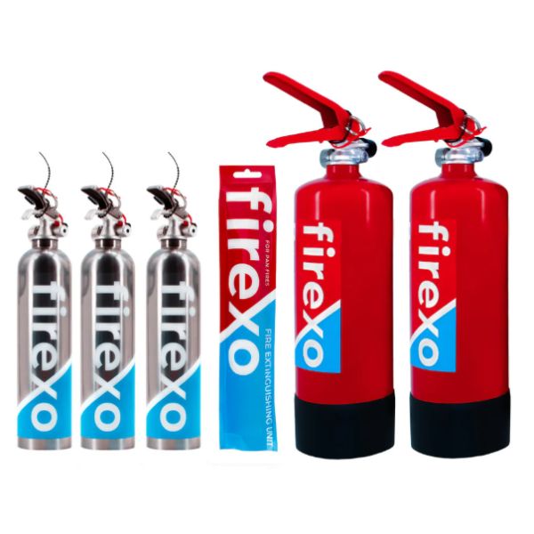 Small Office Fire Extinguisher Pack (6 Items)